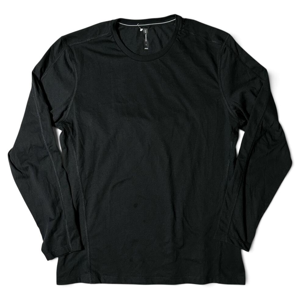 Ten Thousand Durable Long Sleeve Shirt Mens Size L Black Jersey NWOT